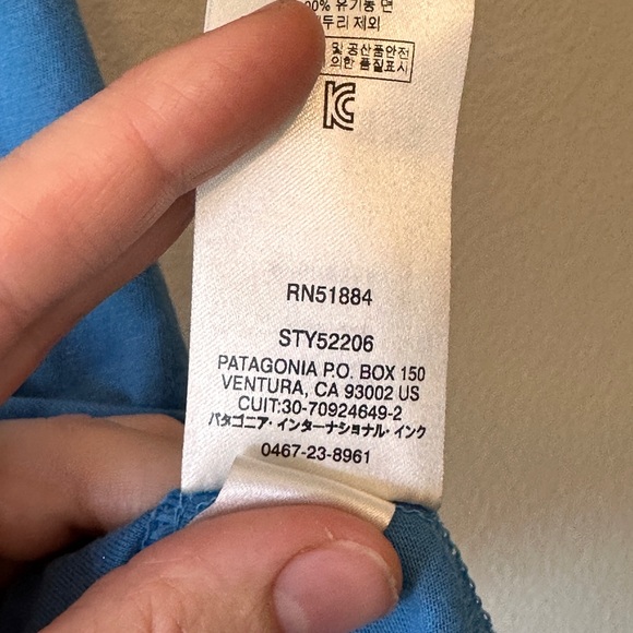 Patagonia Men's Polo - Trout Fitz Roy - Picture 5 of 6